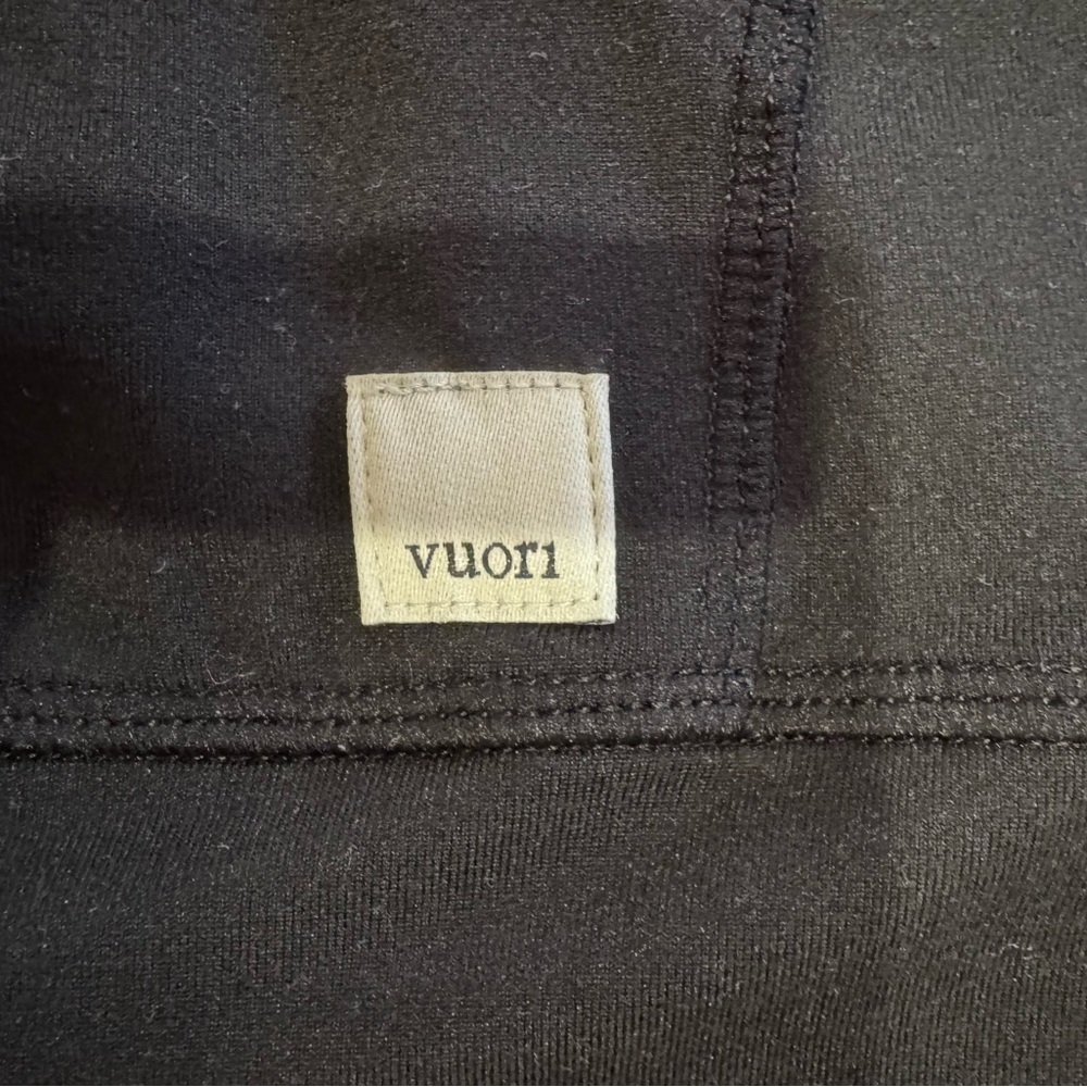 Vuori Black Pullover with Logo Patch - image 2